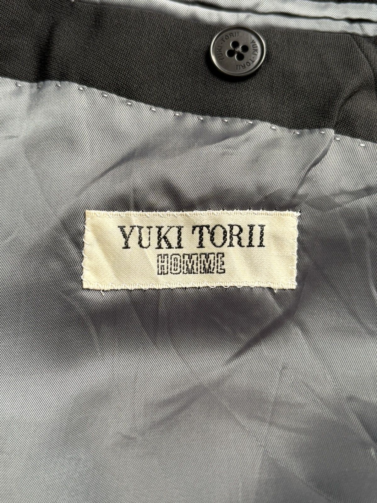 Other YUKI TORII HOMME Black Suit Size 54L - 7 Thumbnail