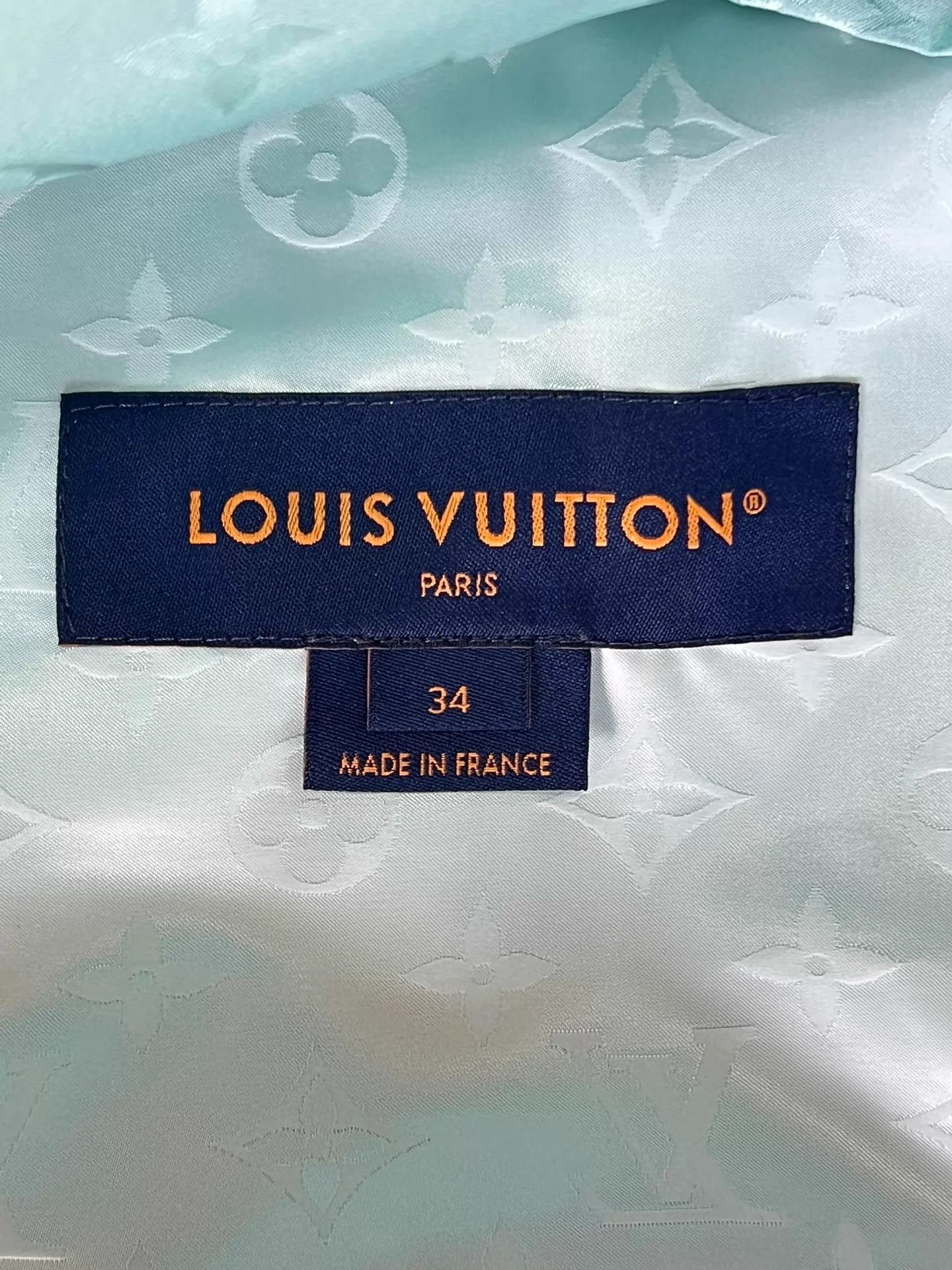Louis Vuitton LV x B.Duck Hooded Jacket Blue Base LV Print 34 Near New Size XS / US 0-2 / IT 36-38 - 6 Thumbnail