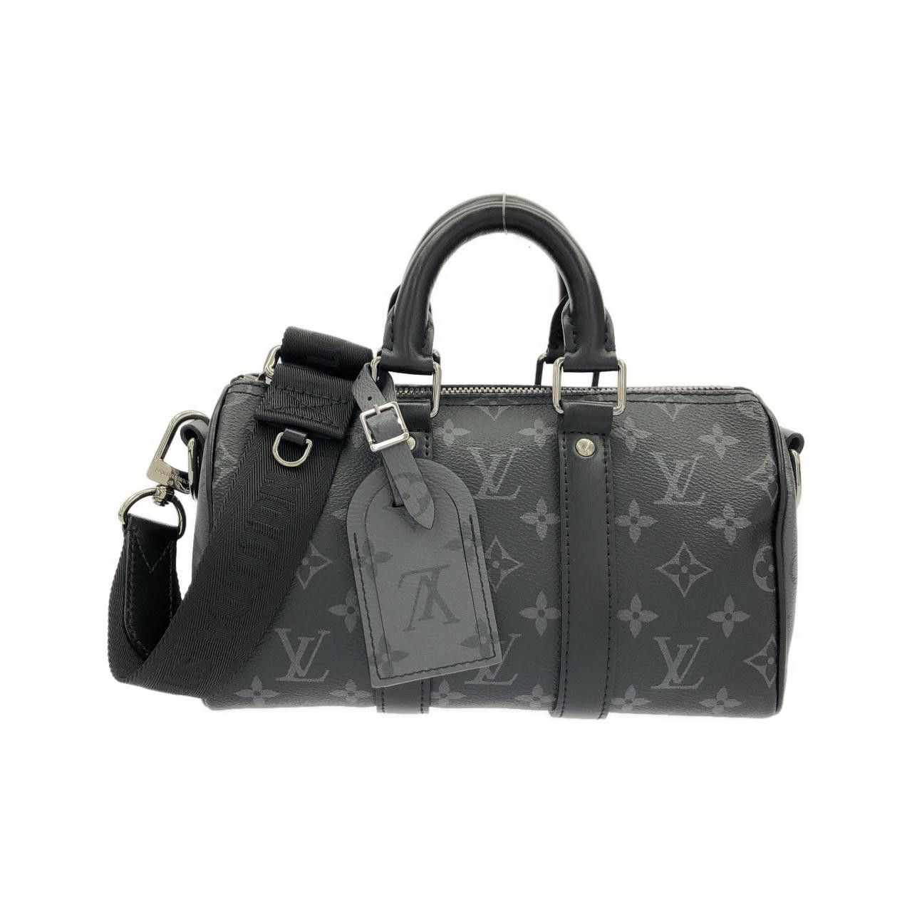 Louis Vuitton Louis Vuitton Louis Vuitton Keepall Bandouliere Monogram Eclipse Reverse Boston Bag Textile Travel Bag M46271 DUTY FREE for USA Size ONE SIZE - 1 Thumbnail