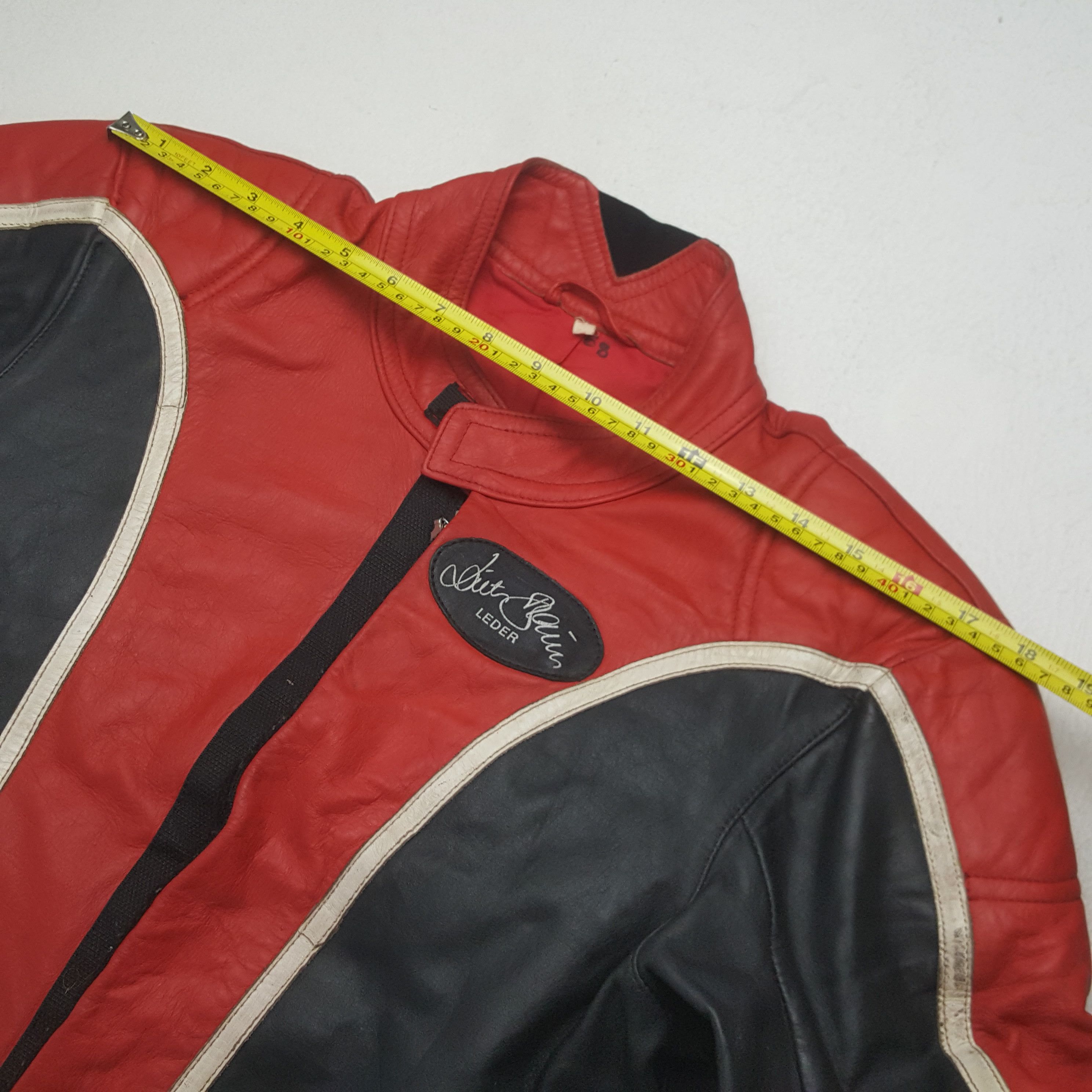 Vintage Vintage Harley Davidson Racing Bikers Leather Jacket 90s RR6 Size US S / EU 44-46 / 1 - 5 Thumbnail