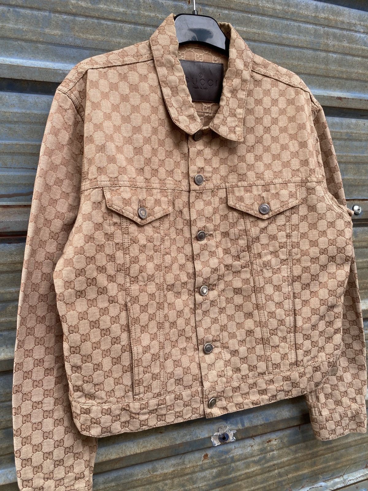 Gucci Tom Ford Gucci GG Jacquard Monogram Jacket Size US M / EU 48-50 / 2 - 2 Thumbnail