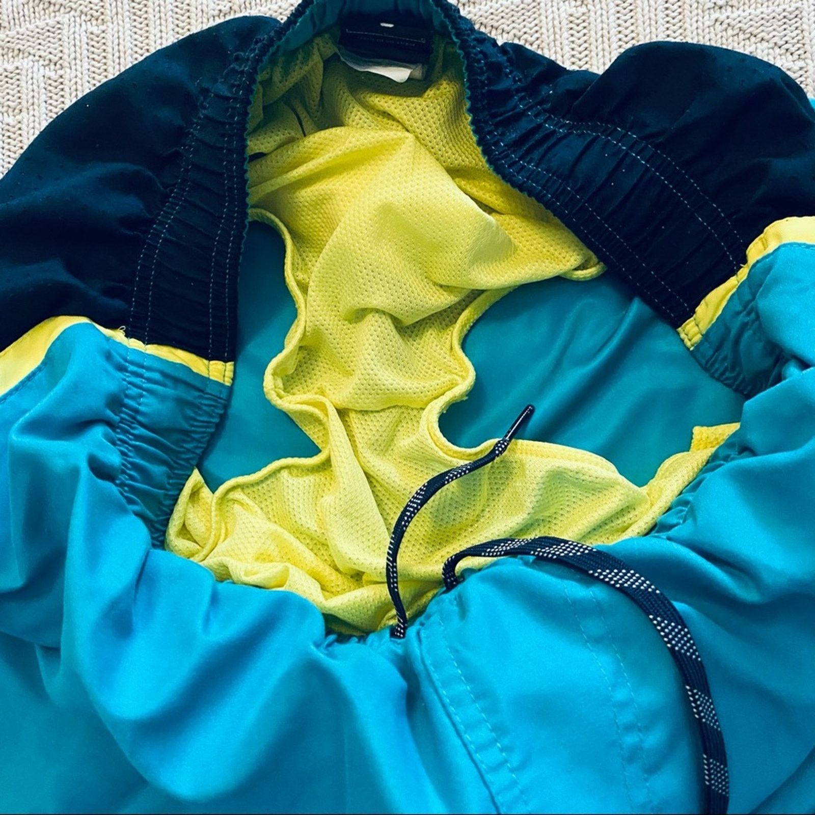 Nike Nike teal blue swim trunks Size US 35 - 4 Thumbnail