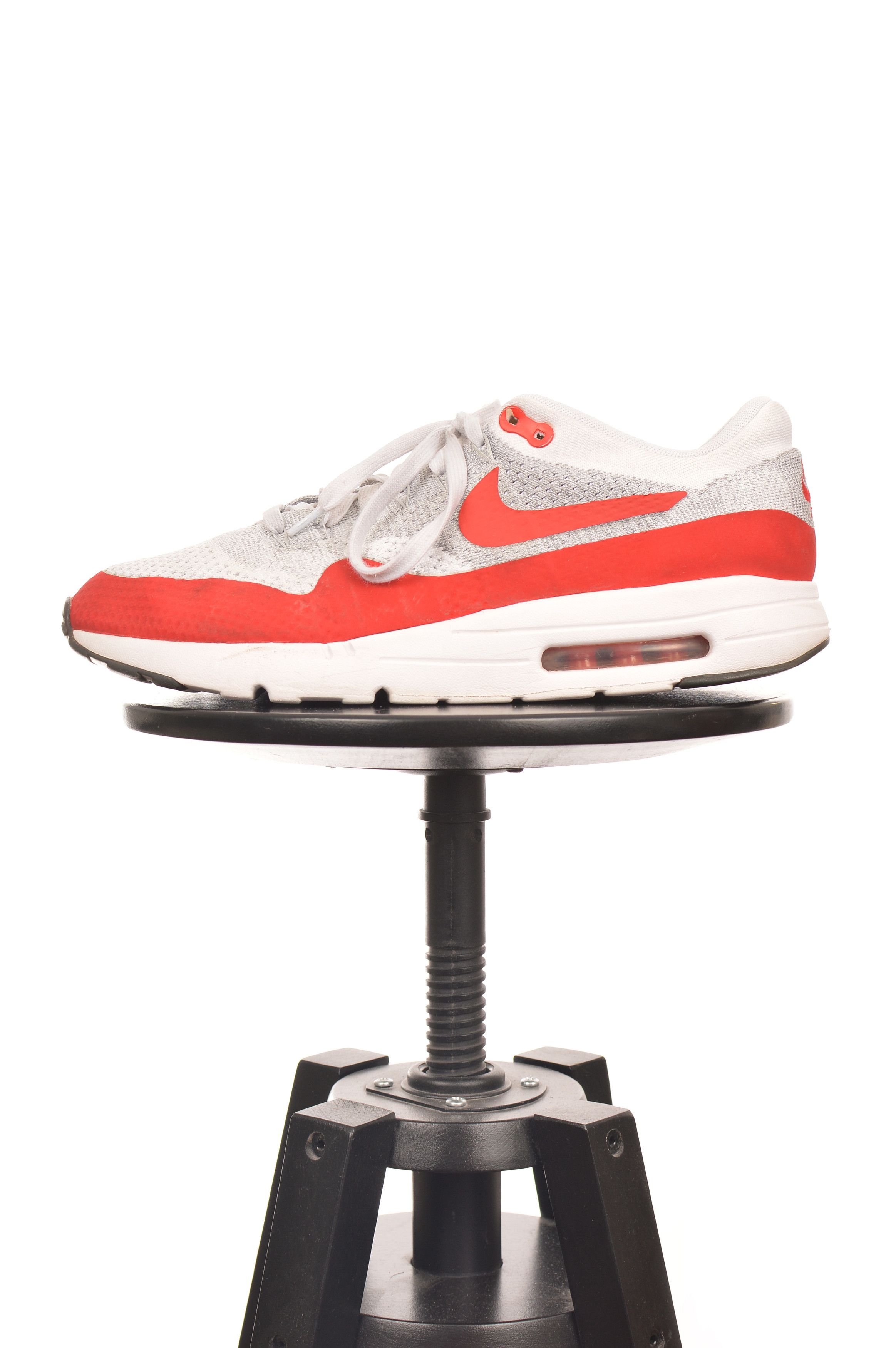 Nike Nike 2016 Air Max 1 Ultra Flyknit University Red Size US 13 / EU 46 - 1 Thumbnail