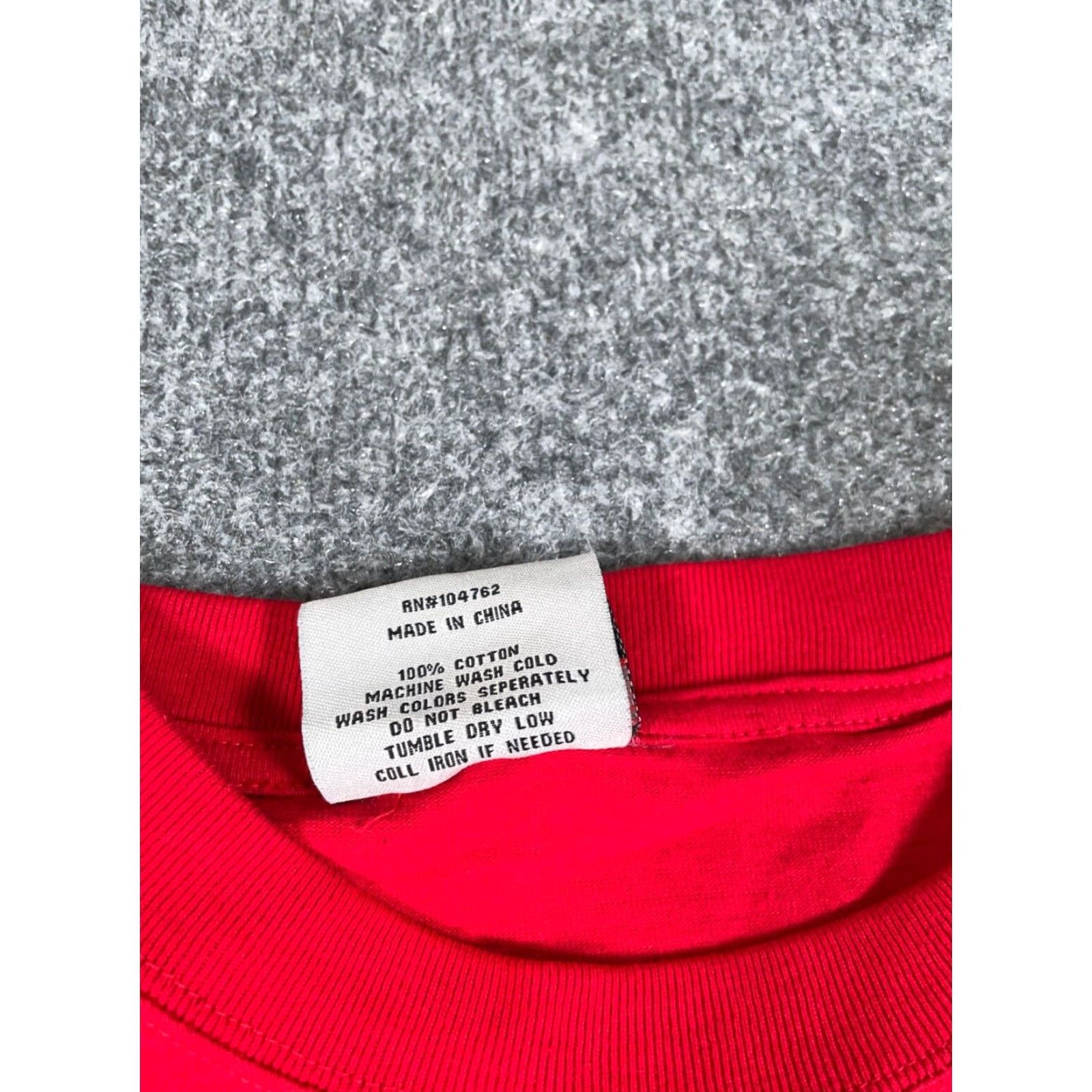 Changes VINTAGE Barack Obama Change T-Shirt Red 2XL NOVA Logo Graphic Print Crew Neck Long Sleeve Men Shirt Hip Hop Retro USA Style Size US XXL / EU 58 / 5 - 4 Thumbnail