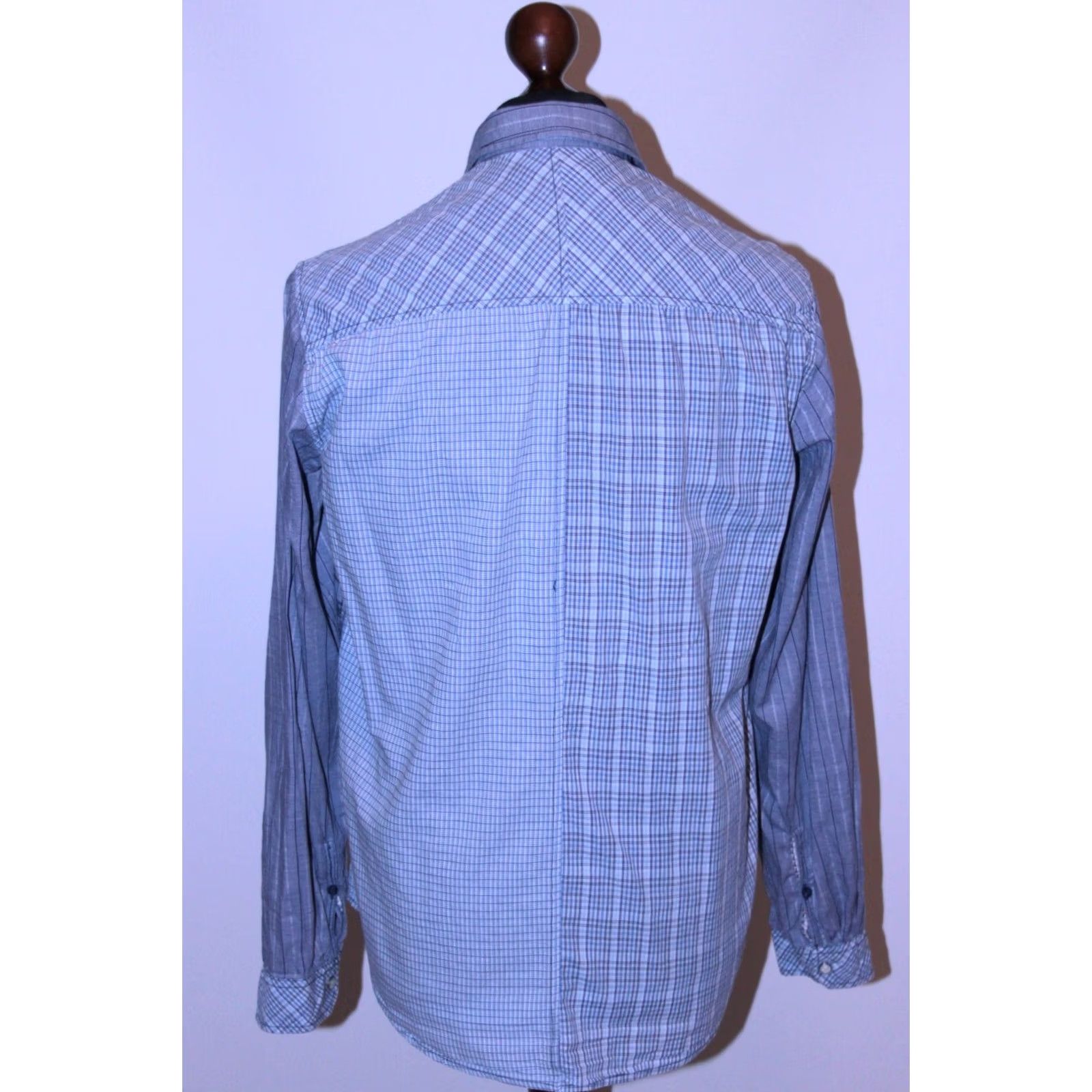 Desigual Desigual Blue Mens Shirt Regular Fit Size L Size US L / EU 52-54 / 3 - 3 Thumbnail