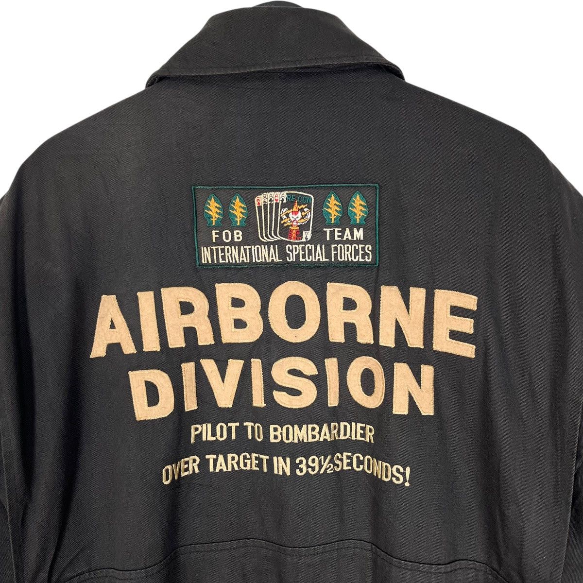 Vintage Vintage US Airborne Division Bomber Jacket Size US L / EU 52-54 / 3 - 11 Thumbnail