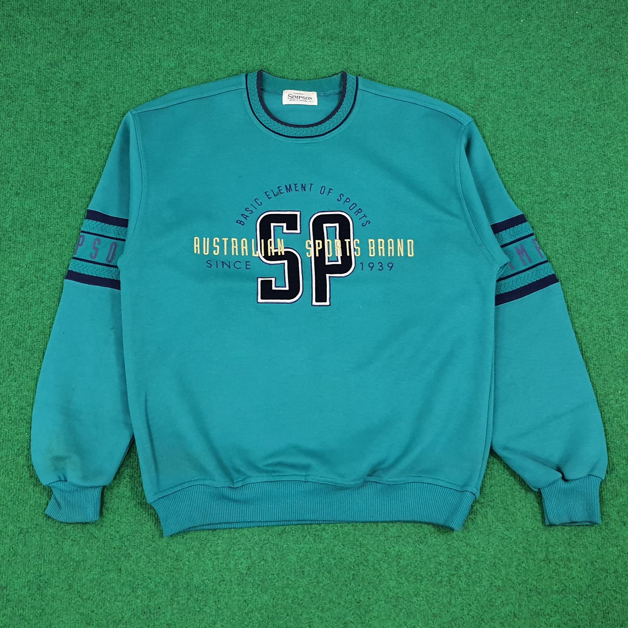 Vintage Vintage Simpson Australia Sports Brand Sweatshirt Size US M / EU 48-50 / 2 - 1 Thumbnail