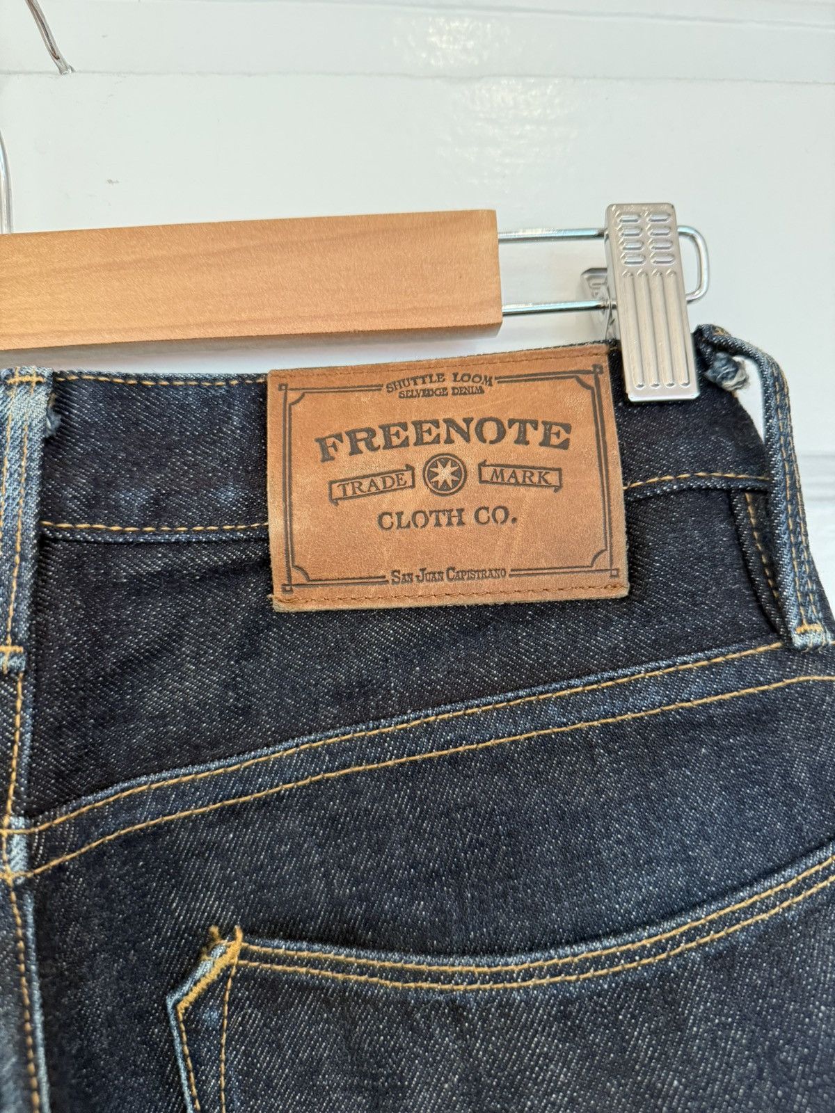 Freenote Cloth Trabuco Classic Straight 14.50 Ounce Kaihara Denim Size US 30 / EU 46 - 9 Thumbnail