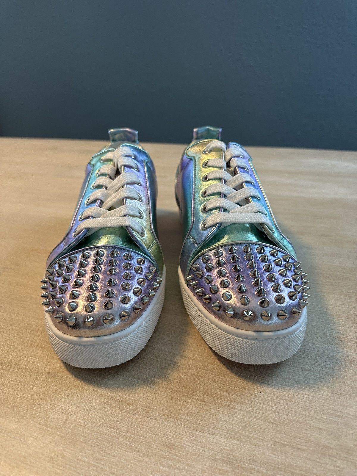 Christian Louboutin Christian Louboutin Fun Louis Junior Spikes Flat Size US 11.5 / EU 44-45 - 2 Thumbnail