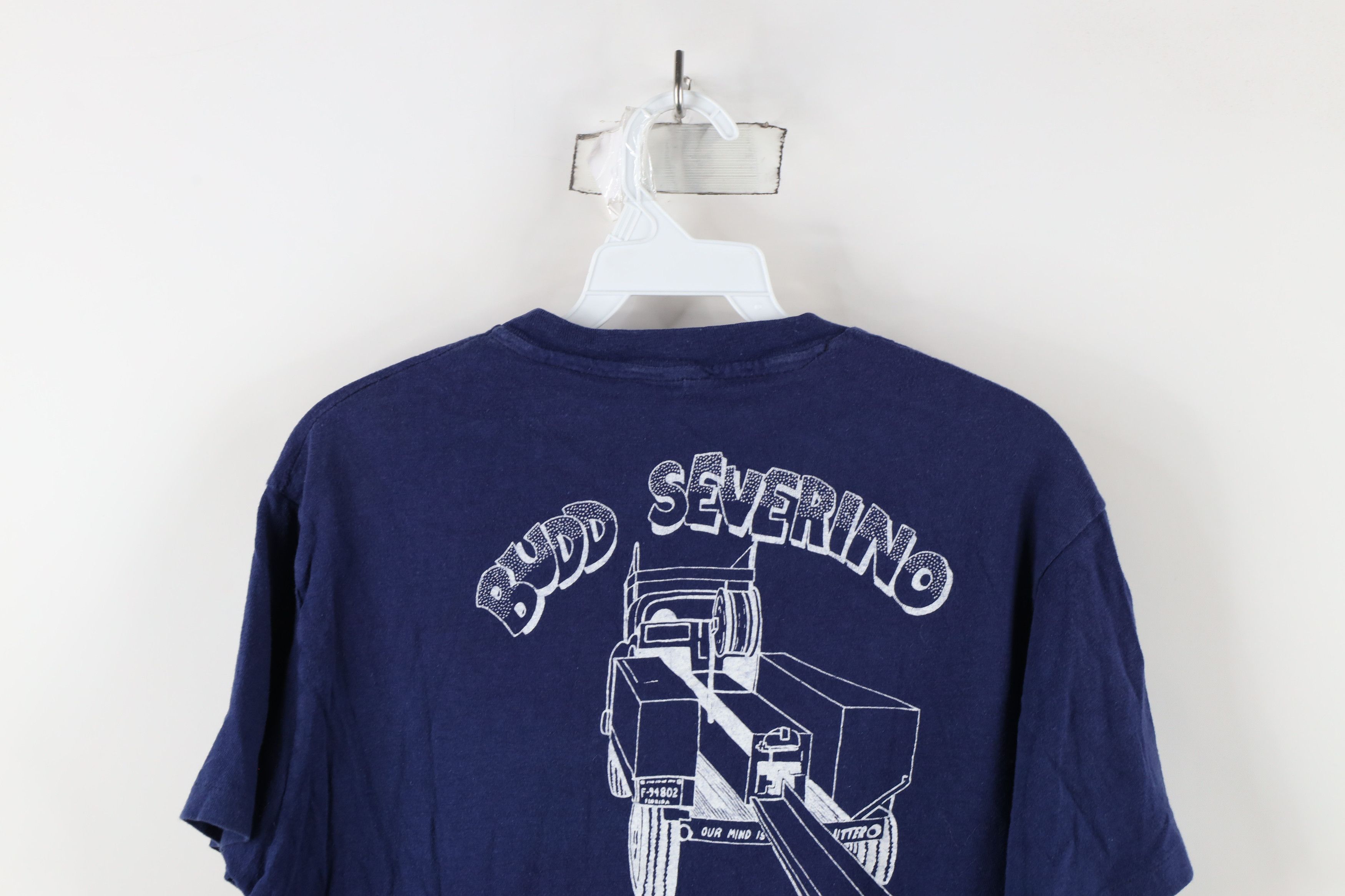Hanes × Vintage Vintage 70s Hanes Mind Is In the Gutter Company T-Shirt USA Size US L / EU 52-54 / 3 - 10 Thumbnail