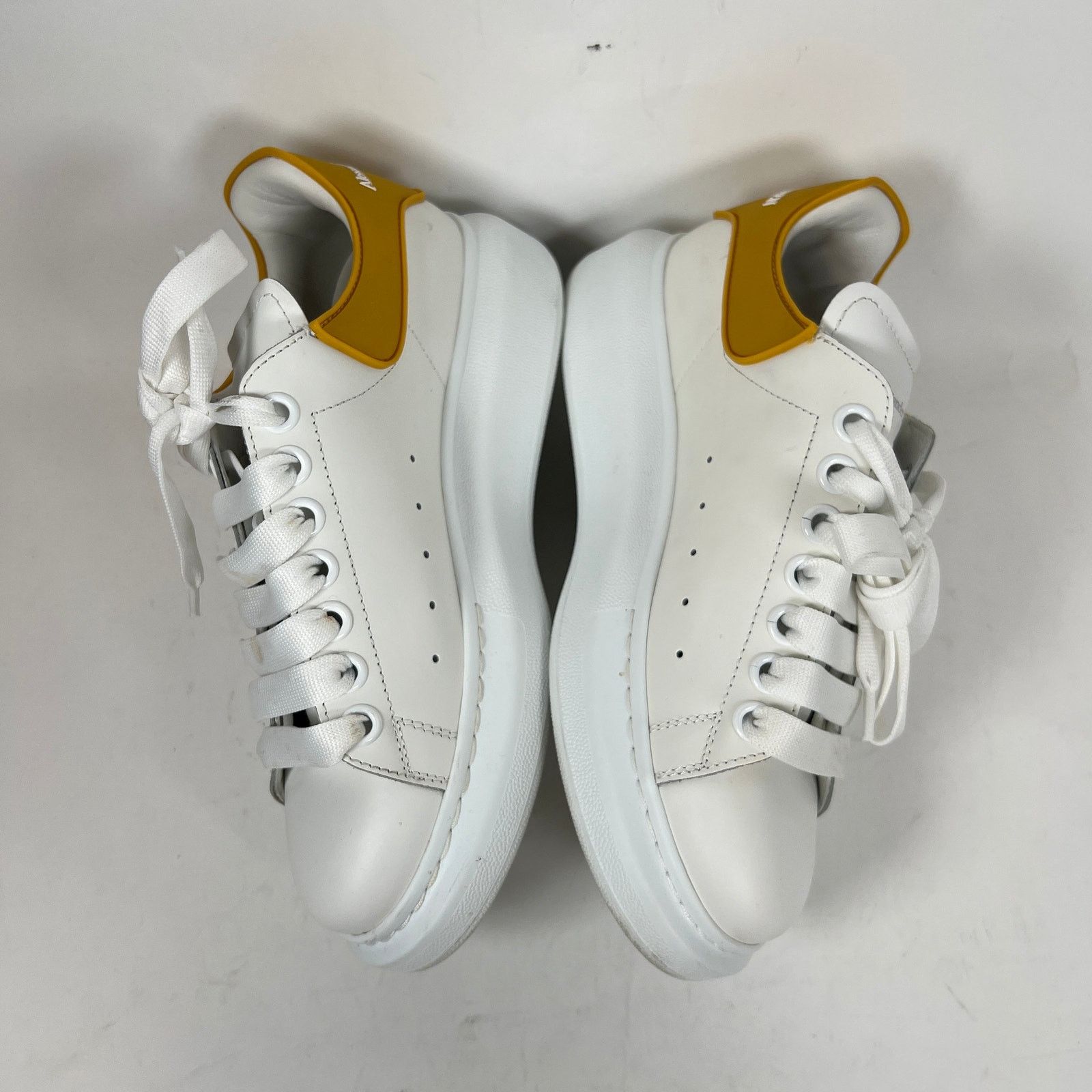 Alexander McQueen Alexander McQueen White/Yellow Sneaker Size 37 Size US 7 / IT 37 - 5 Thumbnail