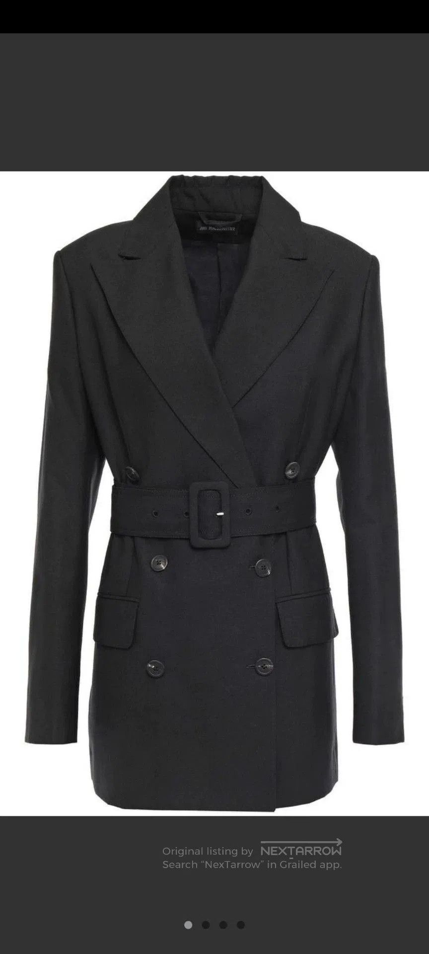 Ann Demeulemeester Anndemeulemeester Women's Blazer Coat. Size S / US 4 / IT 40 - 1 Thumbnail