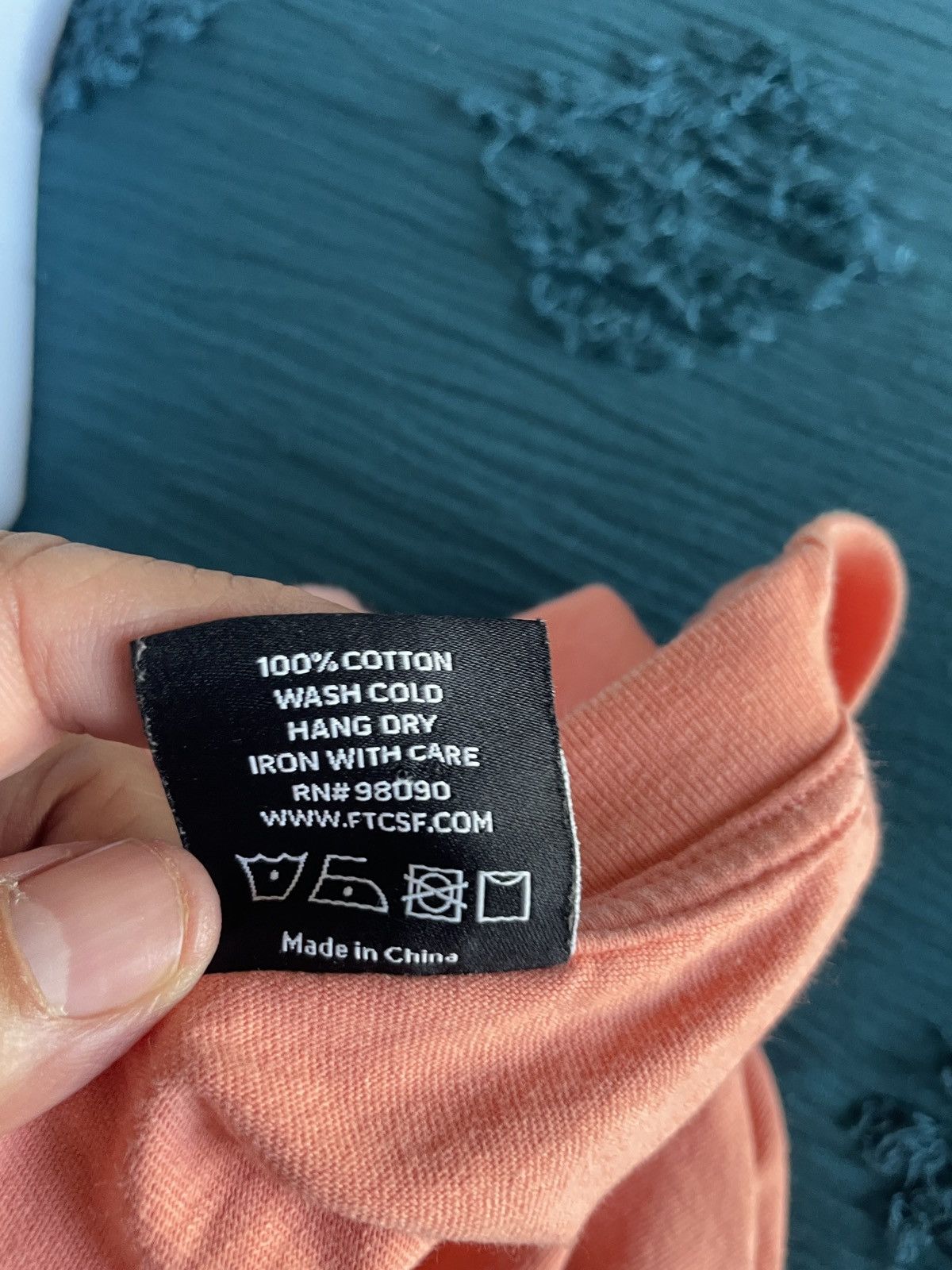 FTC FTC Logo Crewneck tee Size US XL / EU 56 / 4 - 9 Thumbnail