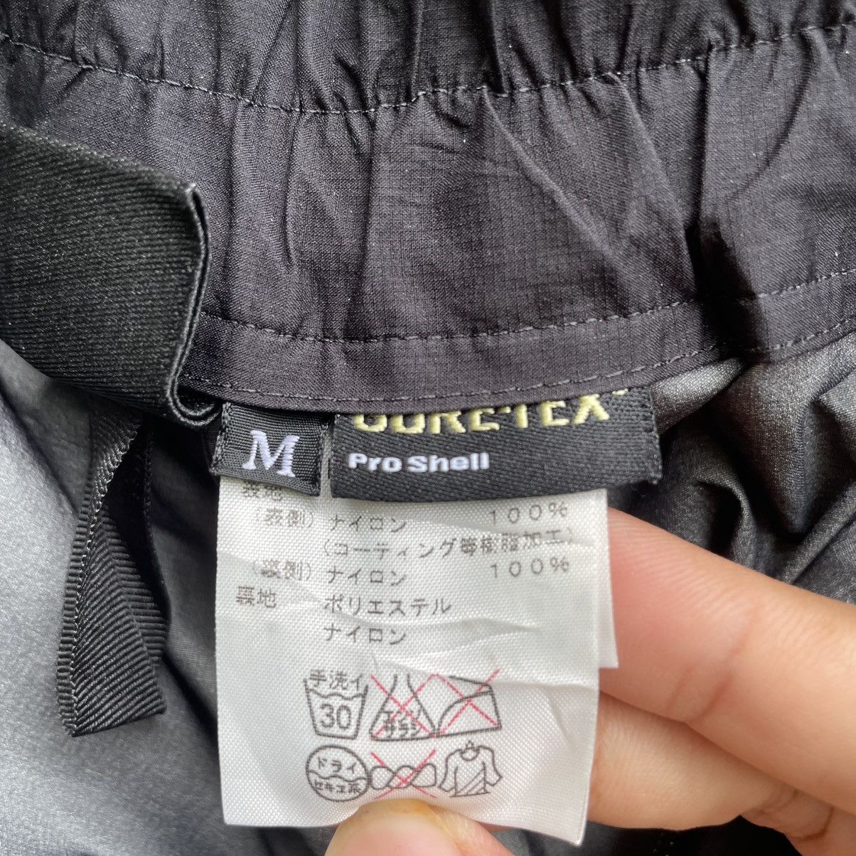 Nanamica × The North Face The North Face Goretex Pro Shell Black Pant Size US 29 - 7 Thumbnail
