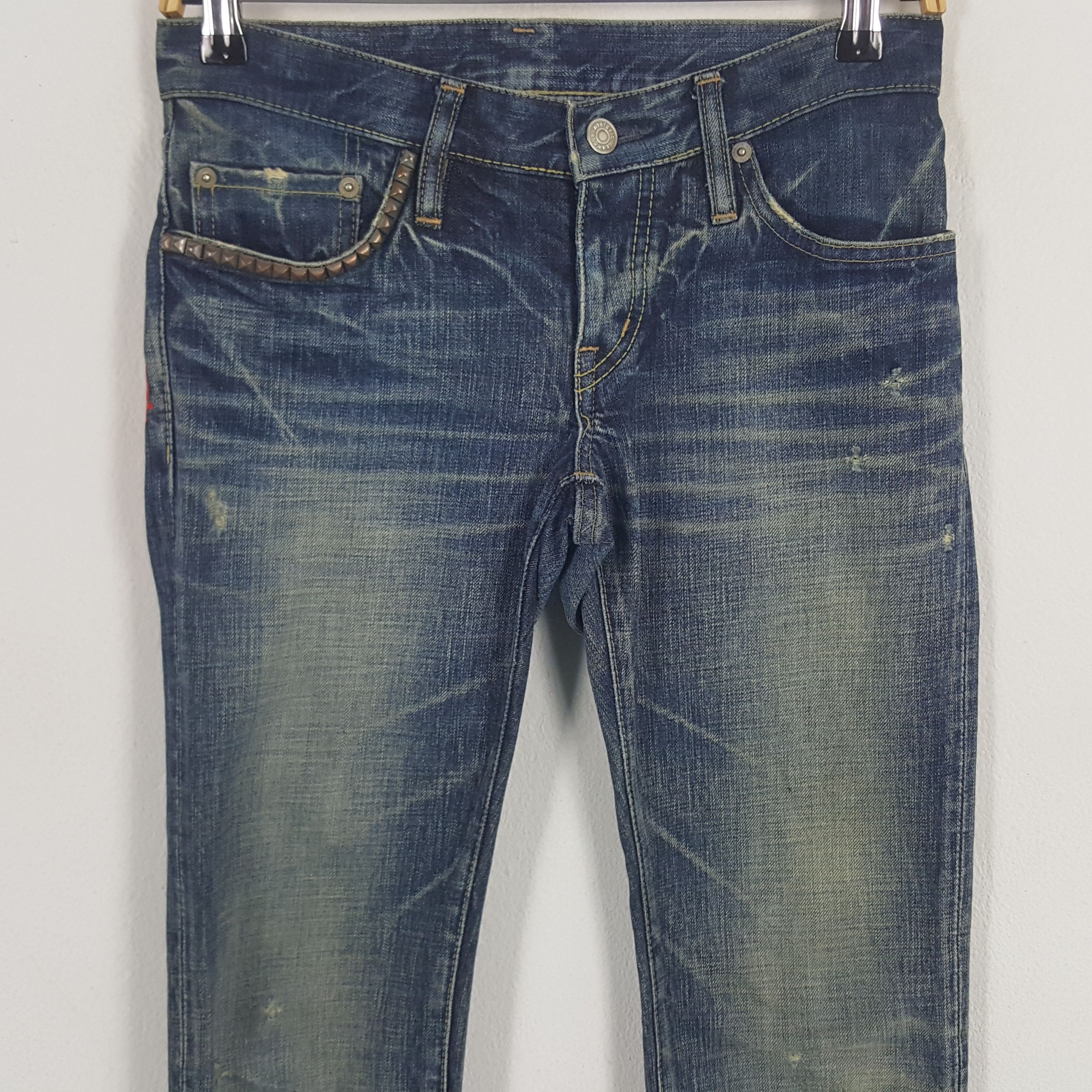 Hysteric Glamour × Japanese Brand × Vintage Vintage Hysteric Glamour Japanese Brand Punk Denim Jeans Size US 28 / EU 44 - 5 Thumbnail