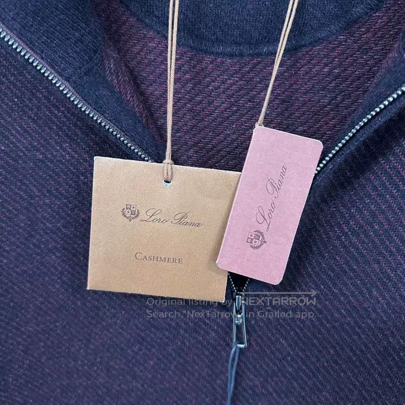 Loro Piana Loro Piana Ribbed cuff long sleeve cashmere sweater Size US L / EU 52-54 / 3 - 7 Thumbnail