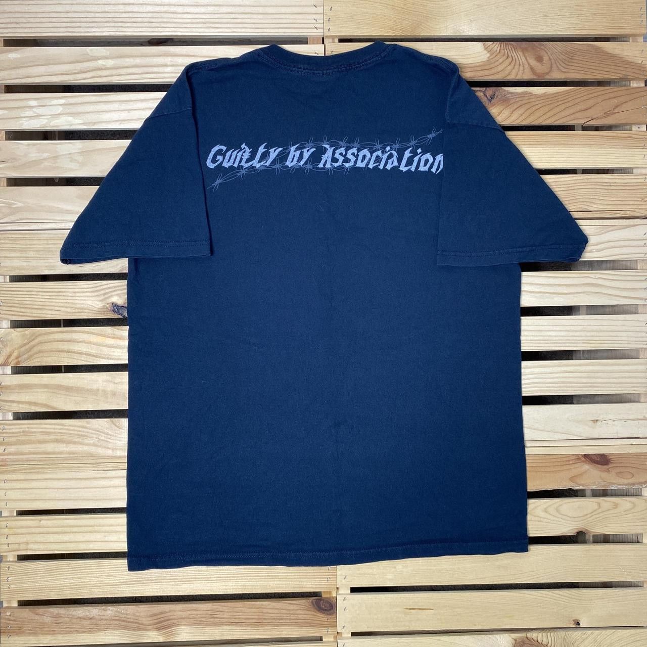 Gildan Skull & Crossbones Black Y2K Tee Size Large Size US L / EU 52-54 / 3 - 2 Thumbnail