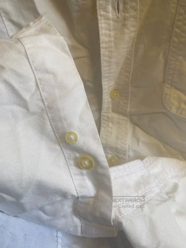 Needles Needles American Shirt Reformed Patchwork Shirt White Shir Size US S / EU 44-46 / 1 - 5 Thumbnail