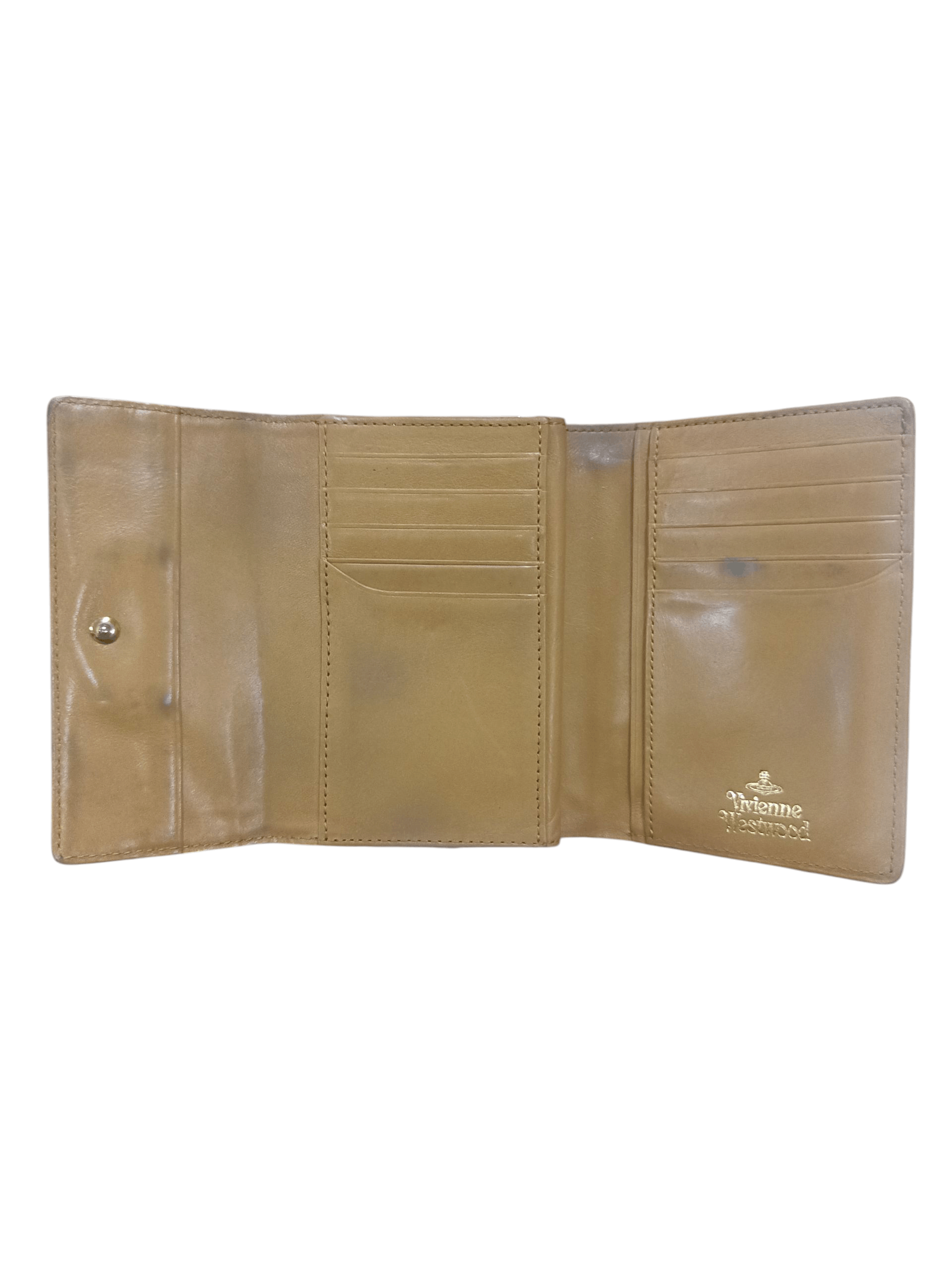 Vivienne Westwood Vivienne Westwood Crocodile Embossed Leather Wallet Purse. Size ONE SIZE - 7 Thumbnail