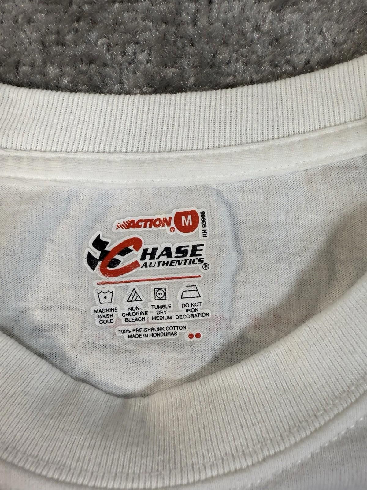 Chase Authentics NASCAR Dale Earnhardt Jr. Budweiser 2 Sided Graphic tshirt Size US M / EU 48-50 / 2 - 6 Thumbnail