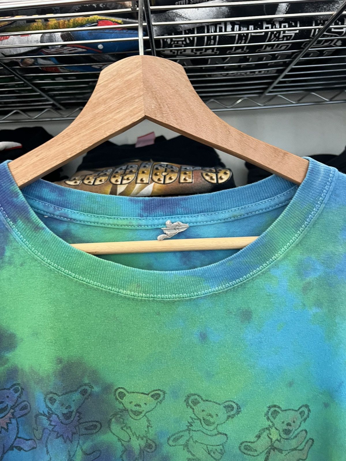 Grateful Dead 2000s Grateful Dead Dancing Bears Tie Dye Band Tee Size US XXL / EU 58 / 5 - 3 Thumbnail