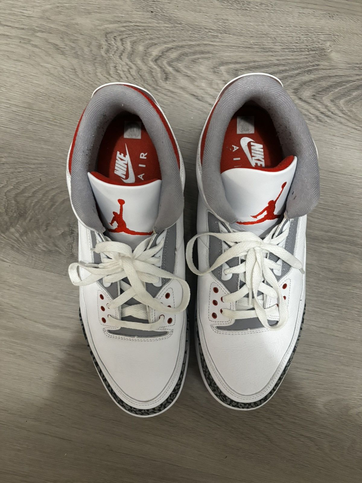 Jordan Brand Air Jordan 3 Retro 'Fire Red' Size US 13 / EU 46 - 6 Thumbnail