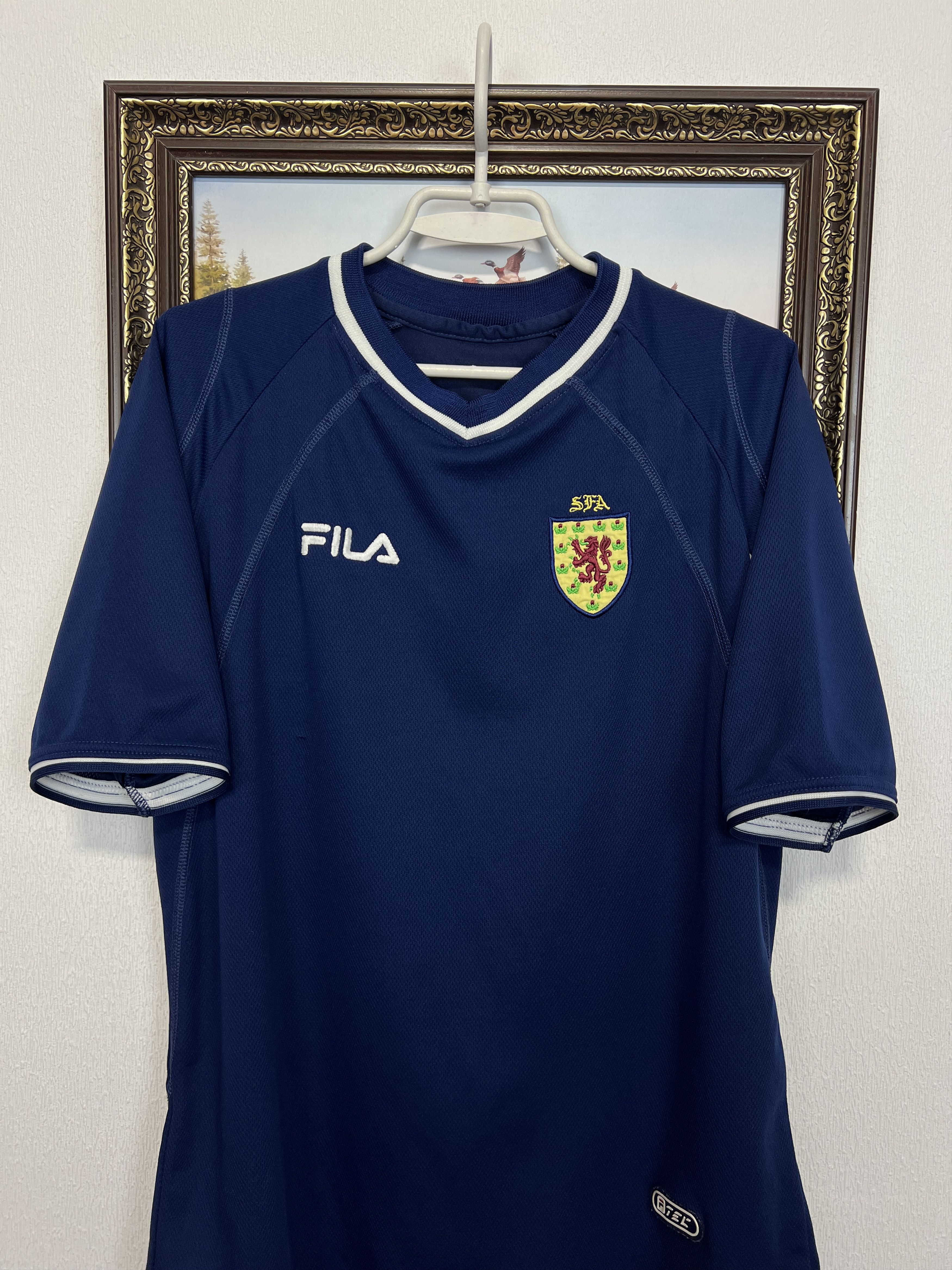 Fila Scotland Home football shirt Soccer Jersey National Team Size US L / EU 52-54 / 3 - 2 Thumbnail
