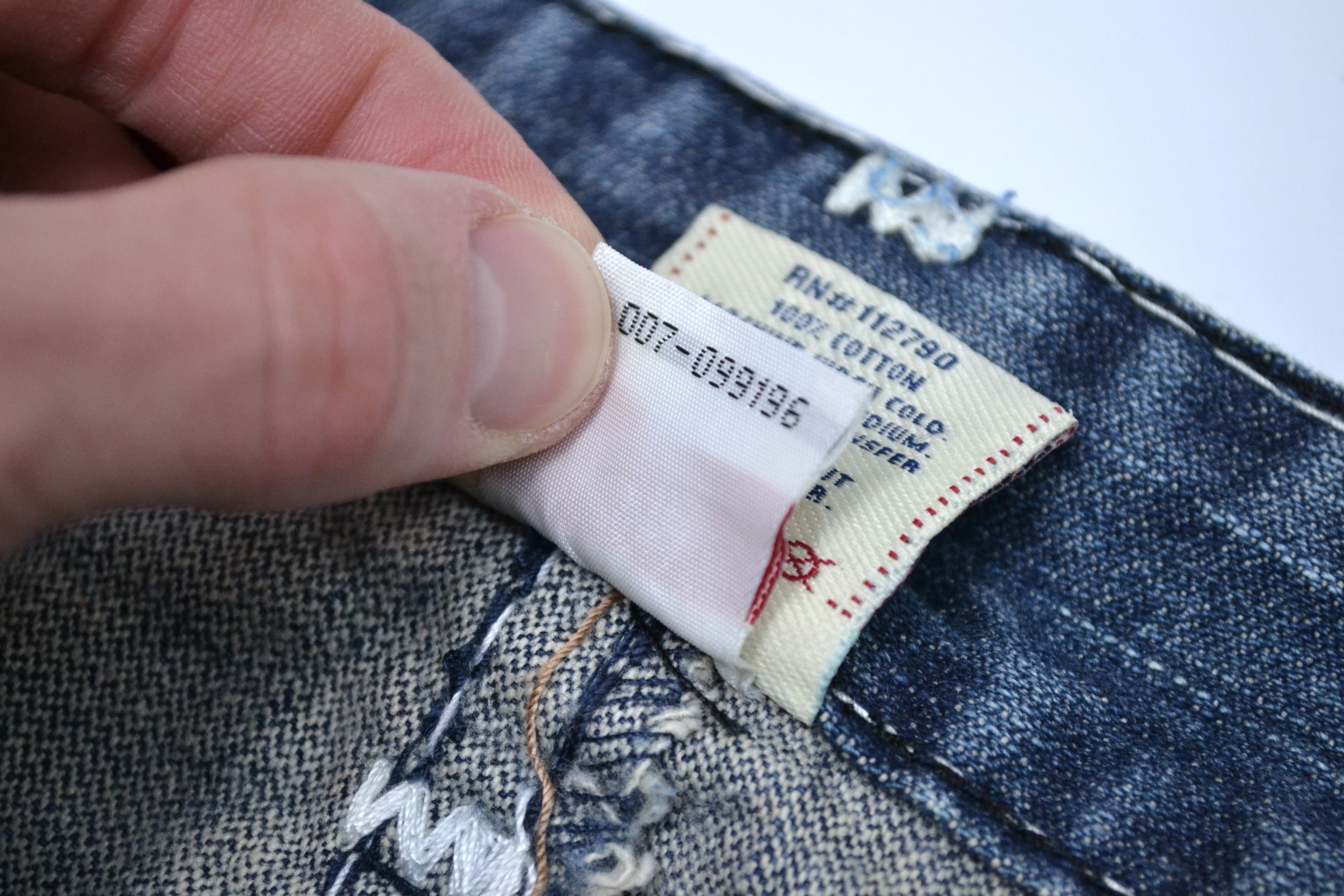 True Religion True Religion Billy Embroidered Men’s Blue Jeans Size US 38 / EU 54 - 8 Thumbnail