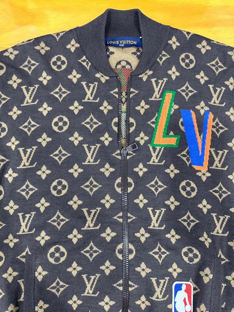 Louis Vuitton Louis Vuitton Classic Logo full-print knit ribbed tunic ja Size US S / EU 44-46 / 1 - 3 Thumbnail