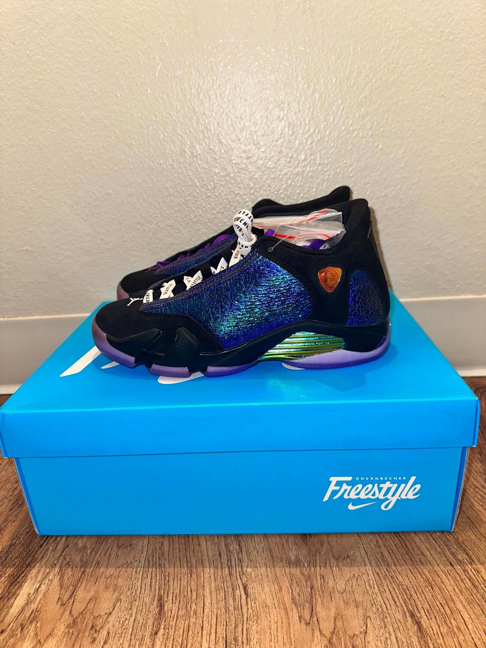 Jordan Brand Jordan 14 Retro Doernbecher (2019) Size US 9.5 / EU 42-43 - 4 Thumbnail