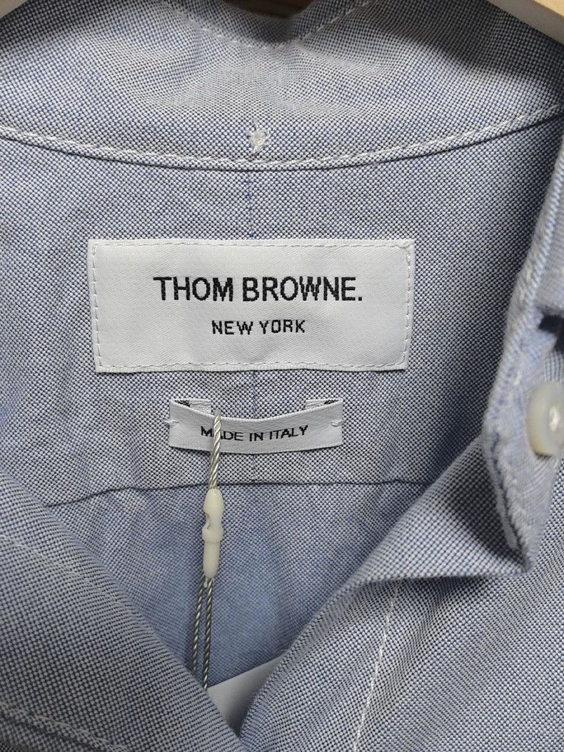 Thom Browne Thom Browne Short-sleeved shirt dress 2506-Nextarrow Size XS / US 0-2 / IT 36-38 - 3 Thumbnail