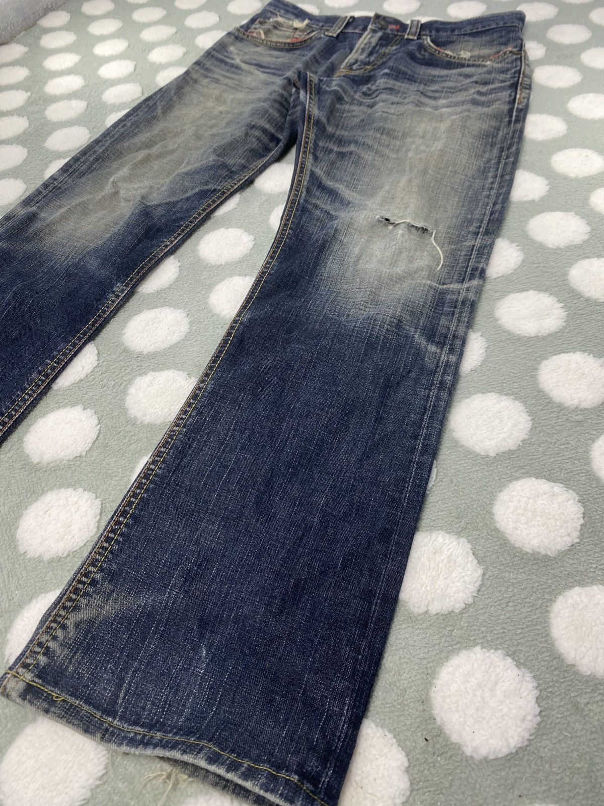 Edwin DISTRESS EDWIN JEANS SIZE ON TAG 28 Size US 28 / EU 44 - 12 Thumbnail