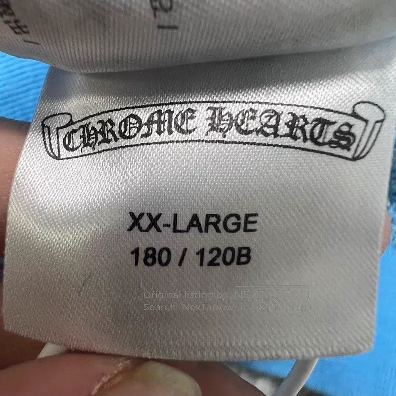 Chrome Hearts CHROME HEARTS Size XXL Blue sweater Size US XXL / EU 58 / 5 - 4 Thumbnail