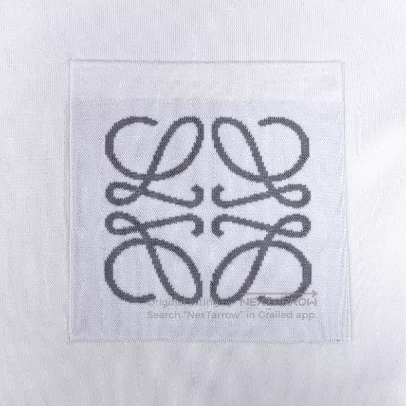 Loewe Loewe SS23 Ivory White Embroidered Flower Quadrant Logo He Size M / US 6-8 / IT 42-44 - 5 Thumbnail