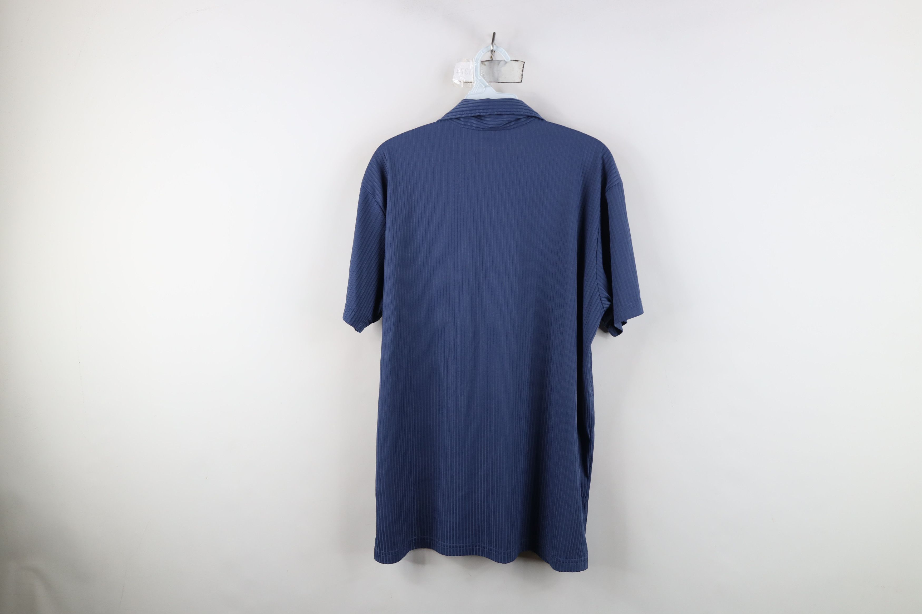 Vintage Vintage 90s Y2K Streetwear Dance Rave Half Zip Polo Shirt Size US XL / EU 56 / 4 - 11 Thumbnail
