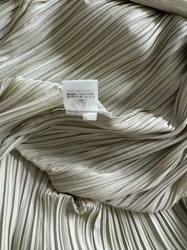 Issey Miyake Issey Miyake Yellow Dress Size L / US 10 / IT 46 - 8 Thumbnail