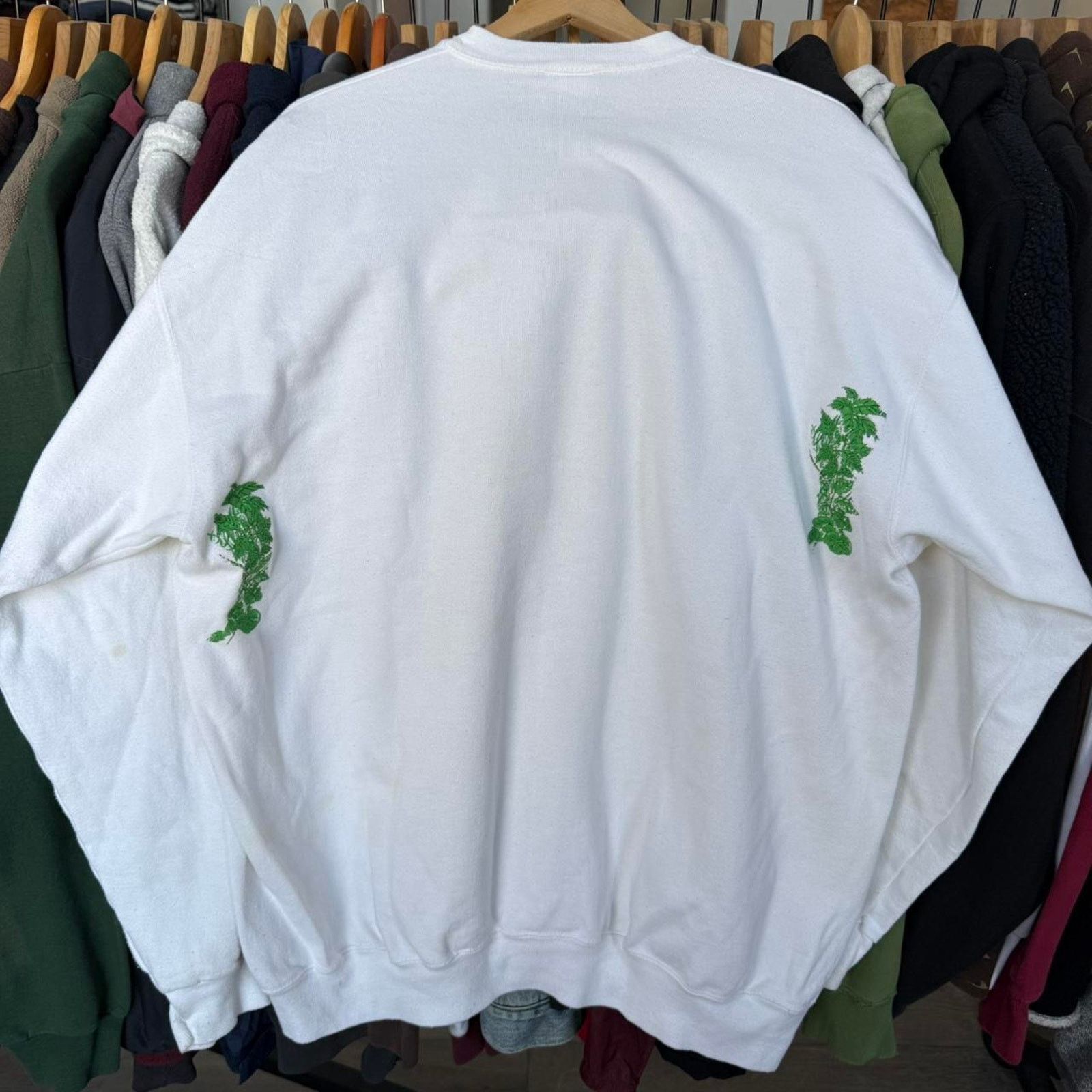 Other Vintage 90s Fishing Nature Sweatshirt White Size US XXL / EU 58 / 5 - 7 Thumbnail