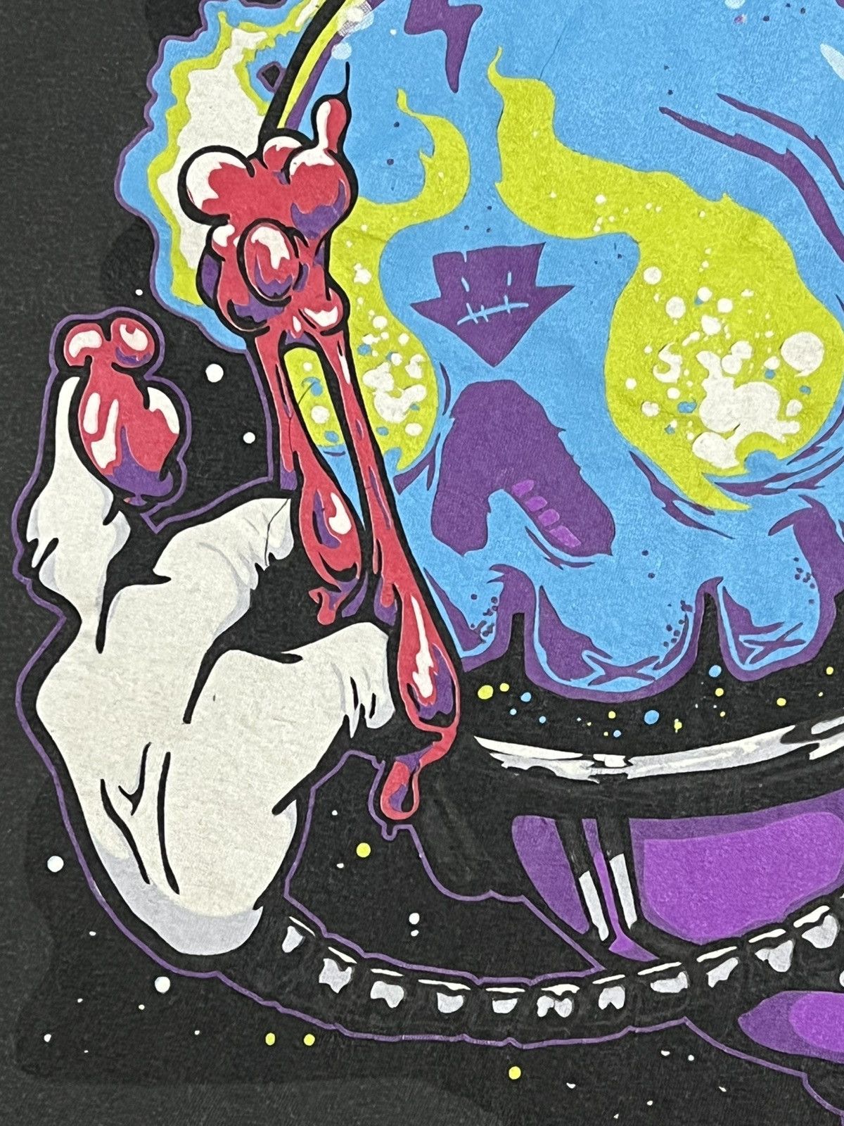 Band Tees “Abandon All Ship” Skull Graphic Tee Y2K Fade Streetwear Size US M / EU 48-50 / 2 - 10 Thumbnail