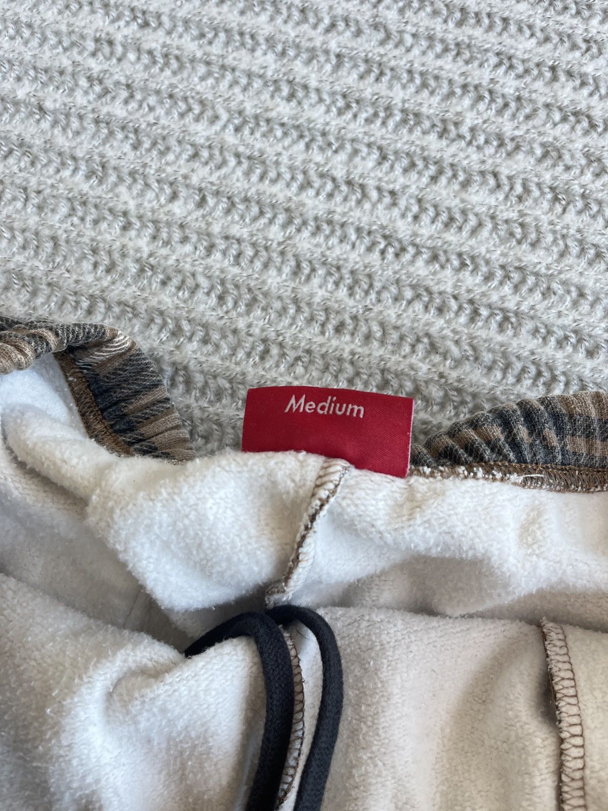 Supreme Supreme Plaid Sweatshorts SS21 Size US 32 / EU 48 - 7 Thumbnail