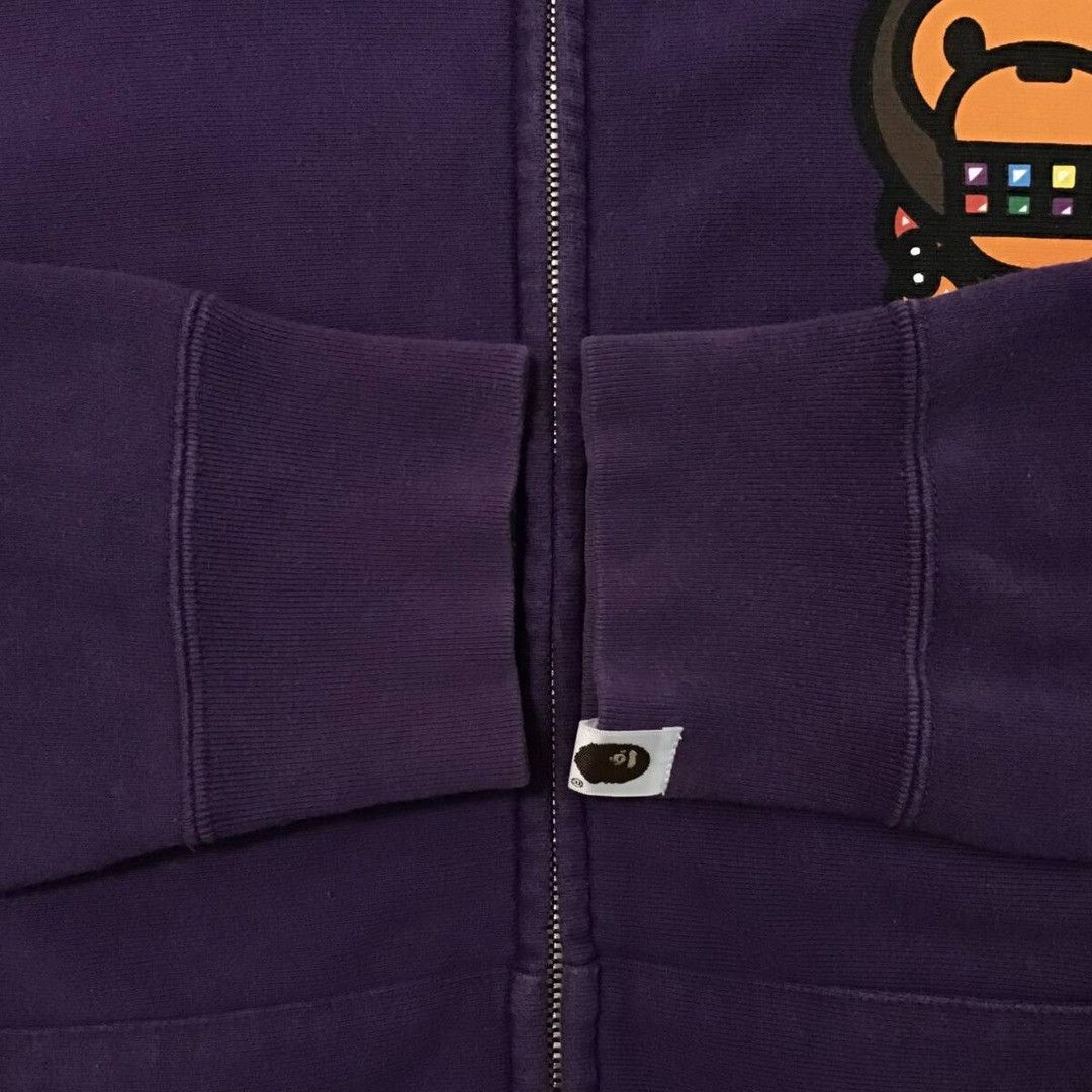 Bape BAPE Milo Full Zip Hoodie a bathing ape NIGO Size US XL / EU 56 / 4 - 6 Thumbnail