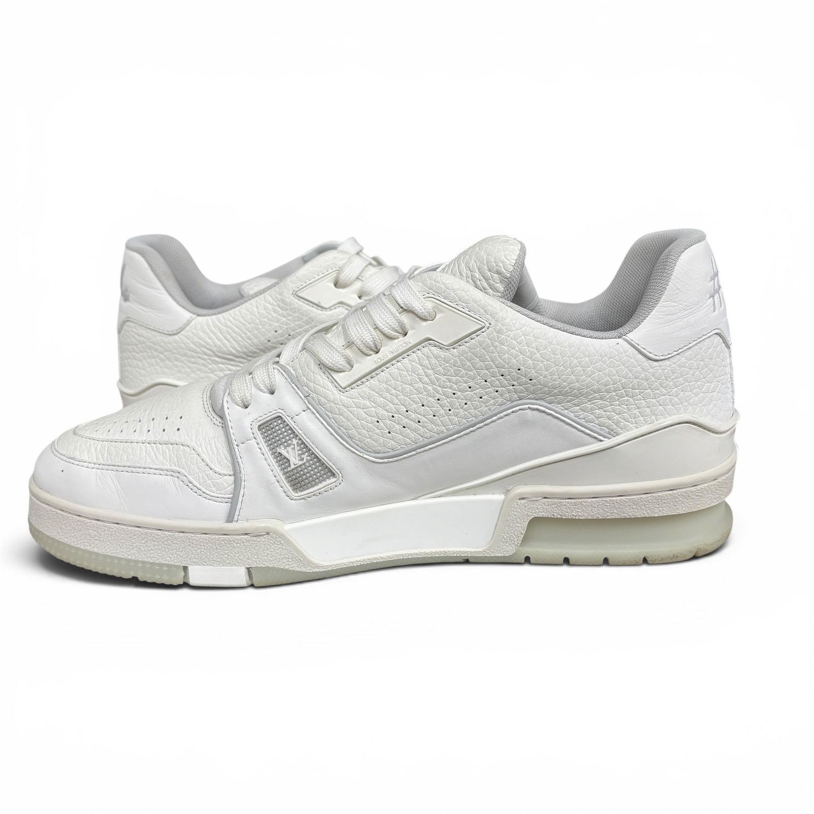 Louis Vuitton Louis Vuitton LV #54 Trainer Sneakers White | Size 8.5LV Size US 9.5 / EU 42-43 - 4 Thumbnail