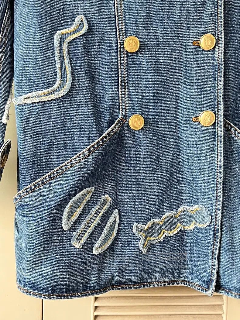 Chanel Chanel Denim jacket Size XXS / US 00 / IT 34 - 6 Thumbnail