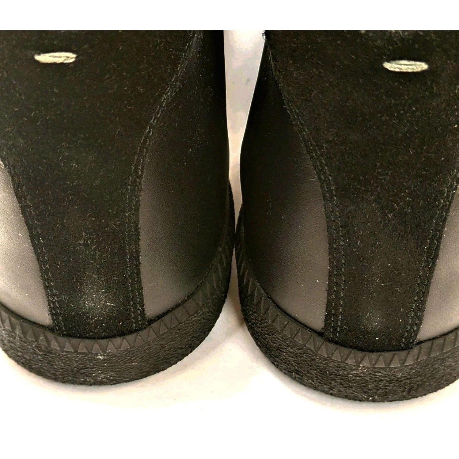 Maison Margiela RRP$790 MAISON MARGIELA Leather Sneakers US10 UK9 EU43 Black Size US 10 / EU 43 - 8 Thumbnail
