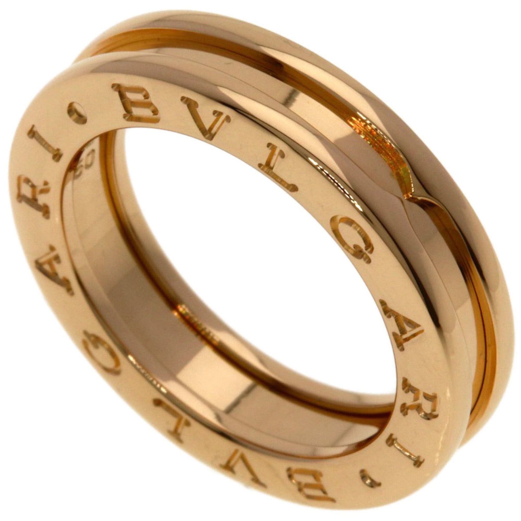 Bvlgari BVLGARI B-zero1 1-band #50 Ring, 18K Pink Gold, Women's. Size ONE SIZE - 1 Thumbnail
