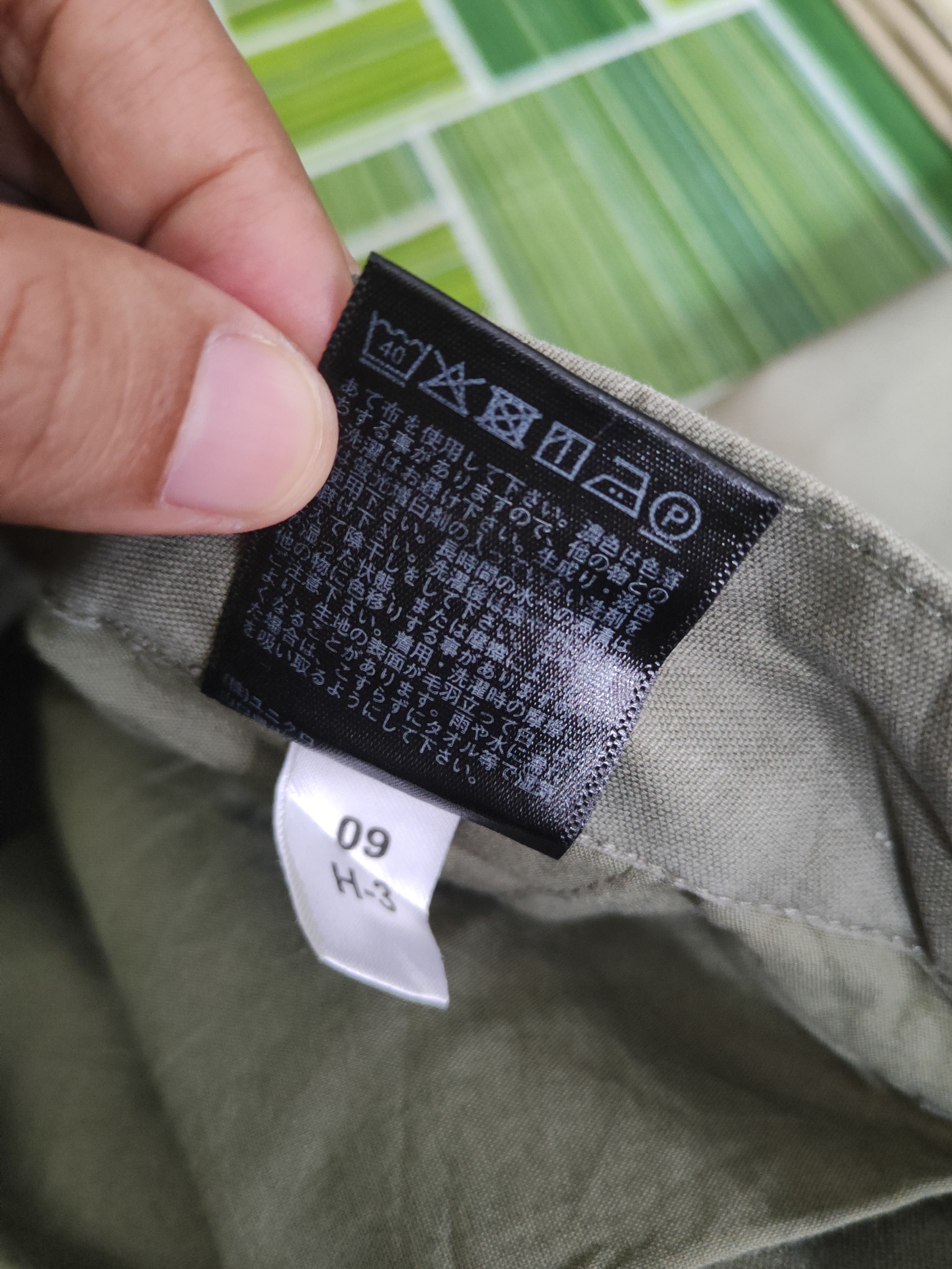 Japanese Brand DL Uniqlo Army Green Faded Multipocket Cargo Pants #46-280T Size US 36 / EU 52 - 12 Thumbnail