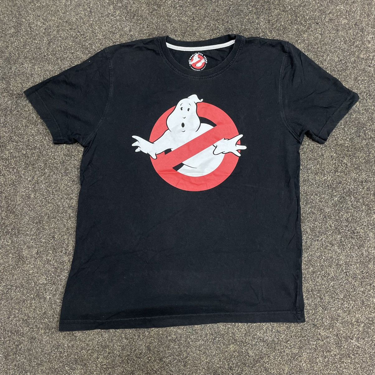 Vintage Vintage Y2K Ghostbusters Graphic Tee Streetwear Black Slim M Size US M / EU 48-50 / 2 - 1 Thumbnail