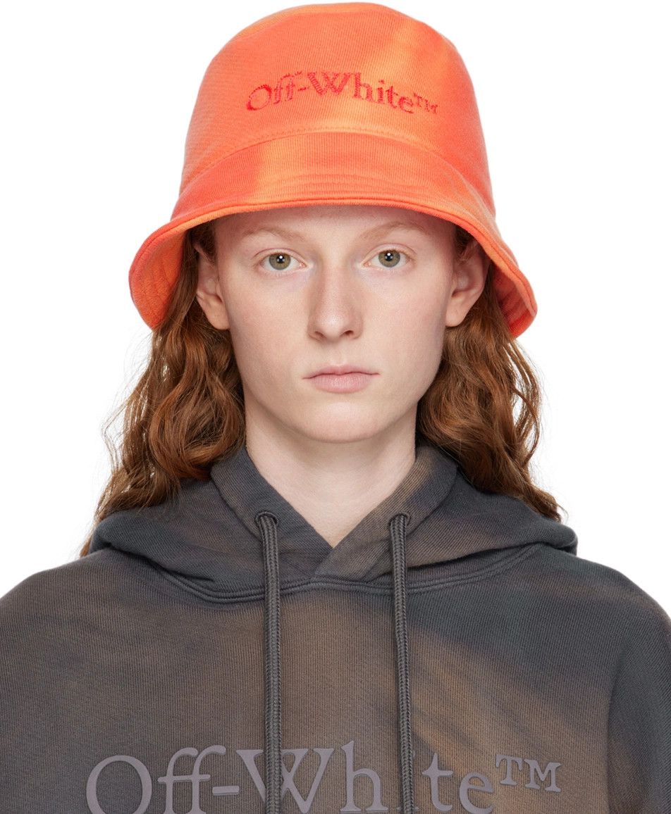 Off-White o1y1125 Size : OS / Hat / Cap in Orange Size ONE SIZE - 1 Thumbnail