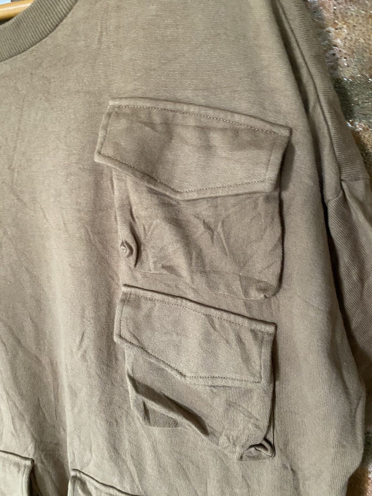 General Research × Japanese Brand Antiqua Japan 3D multipocket Parasite cargos oversize tee Size US L / EU 52-54 / 3 - 5 Thumbnail