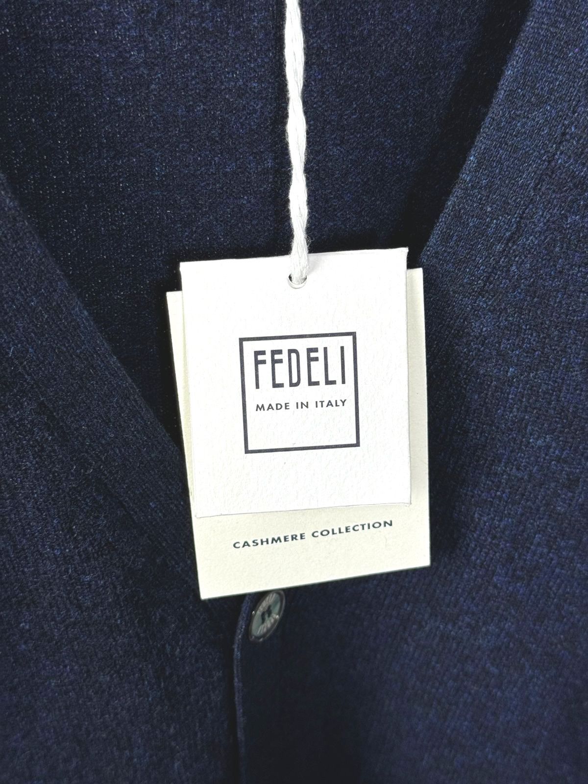 Men's cashmere vest Fedeli