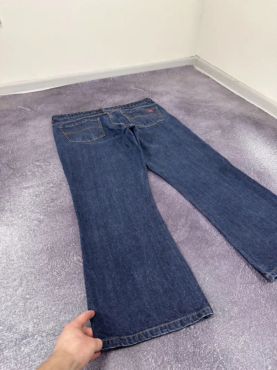 Dickies Vintage Dickies USA Baggy Opium Faded Work Bootcut Jeans Size US 38 / EU 54 - 3 Thumbnail